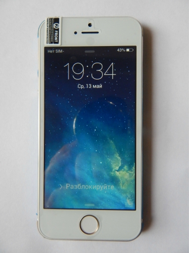Копия iPhone 5s 16Gb, 4 ядра Silver apple