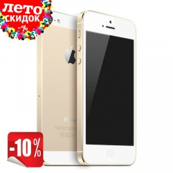 Копия iPhone 5s 2-ядра |Android 4.0| 3G Gold apple