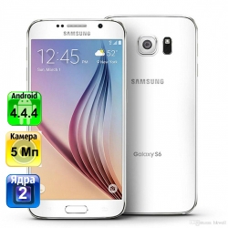 Копия Samsung Galaxy S6 White 2-ядра Android 4.4.4 Samsung