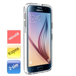 Samsung Galaxy S6 JAVA 2-sim, +2-чехла Samsung